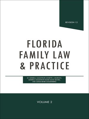 cover image of Florida Family Law & Practice